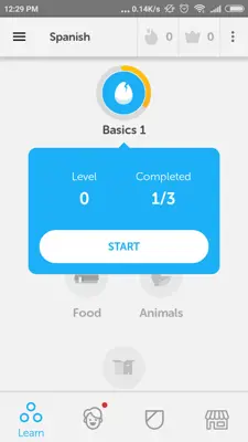 Duolingo android App screenshot 1