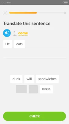 Duolingo android App screenshot 6